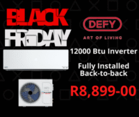 Defy 12000 Btu Inverter R32 Fully Installed B2B